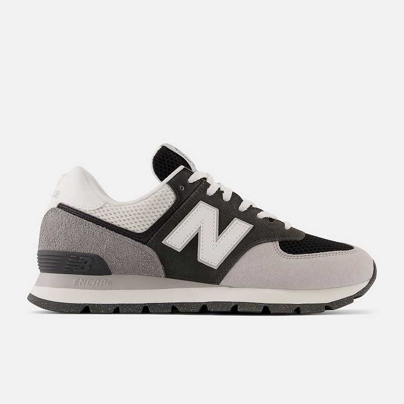 New Balance 574 Sneakers Herr Svarta Grå | Sverige-5091832